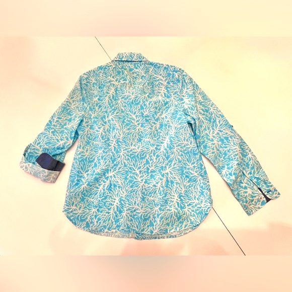 TALBOTS | Mp | Coral Print - Picture 2 of 11